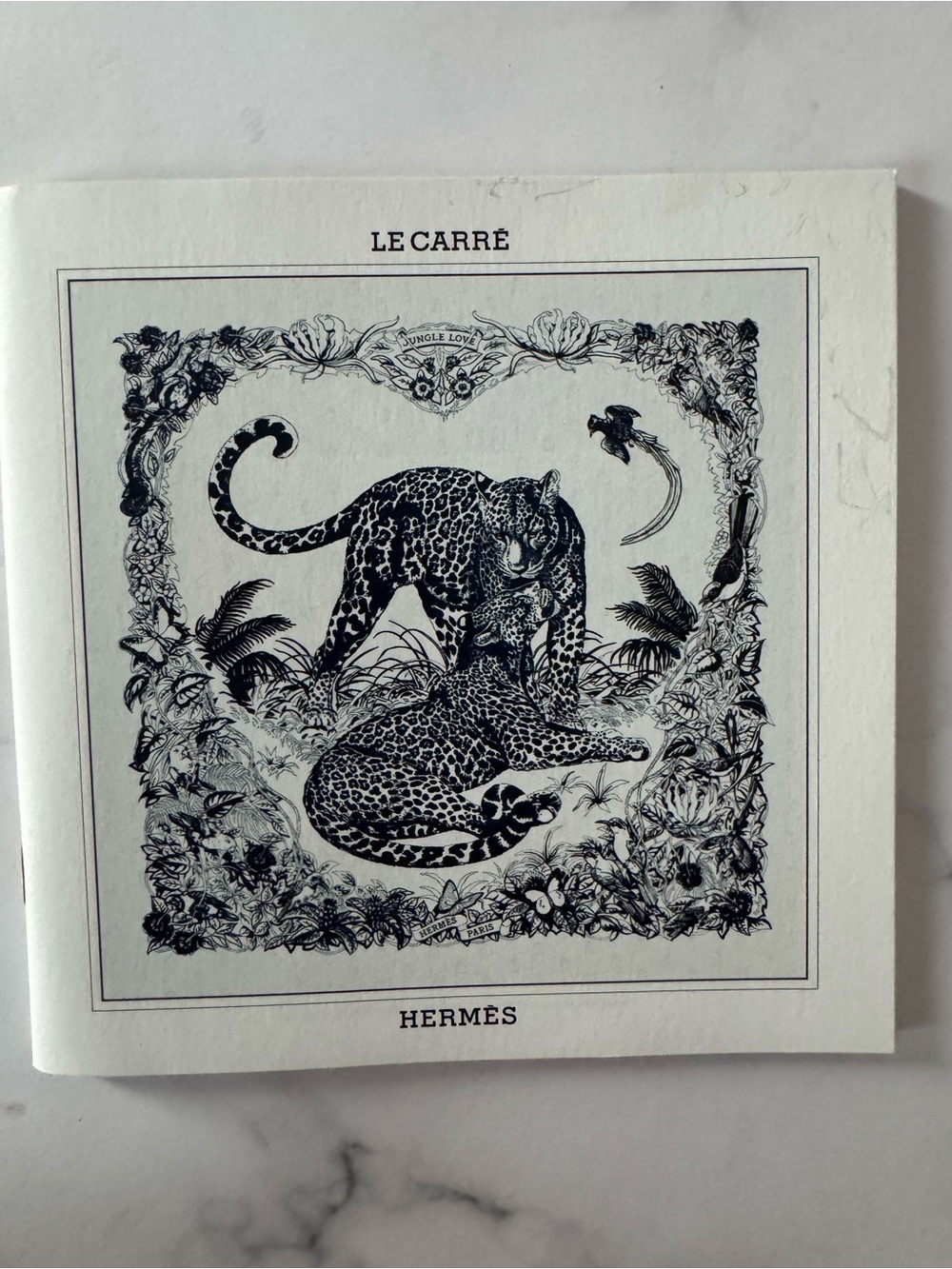 Hermes Le Care catalogue of scarves 2016